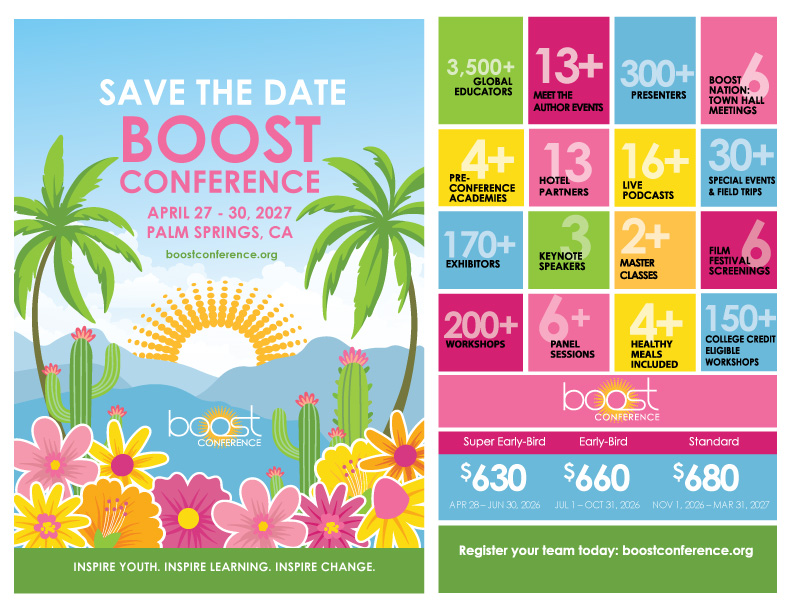 2027 BOOST Save the Date