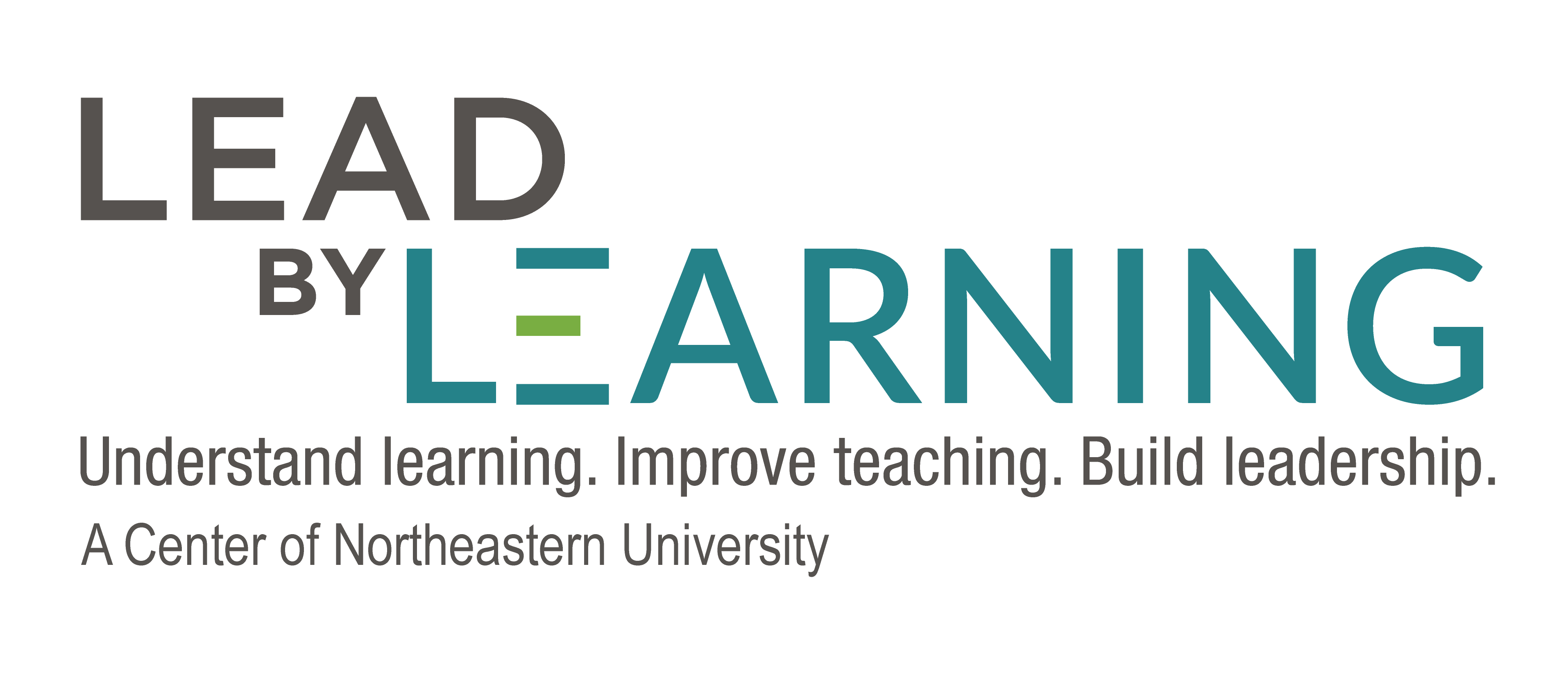 Lead by Learning Logo Color Both Taglines Full Color